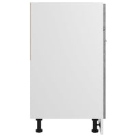 Mobiletto “Lyon” Grigio Sonoma 60x46x81,5 cm 815577