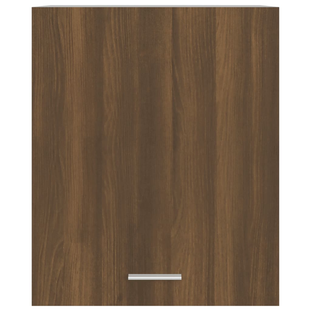 Mobile Pensile Rovere Marrone 50x31x60 cm in Legno Multistrato 815587