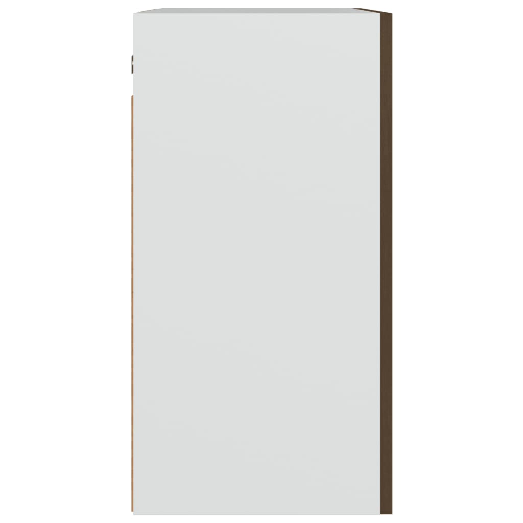 Mobile Pensile Rovere Marrone 50x31x60 cm in Legno Multistrato 815587