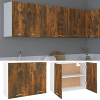 Mobile Pensile “Lyon” Rovere Fumo 80x31x60 cm 815588