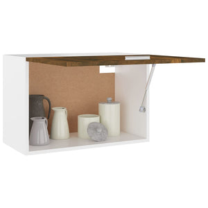 Mobile Pensile Rovere Fumo 60x31x40 cm in Legno Ingegnerizzato 815591