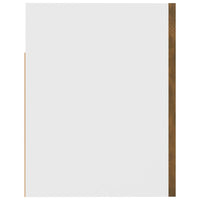 Mobile Pensile Rovere Fumo 60x31x40 cm in Legno Ingegnerizzato 815591