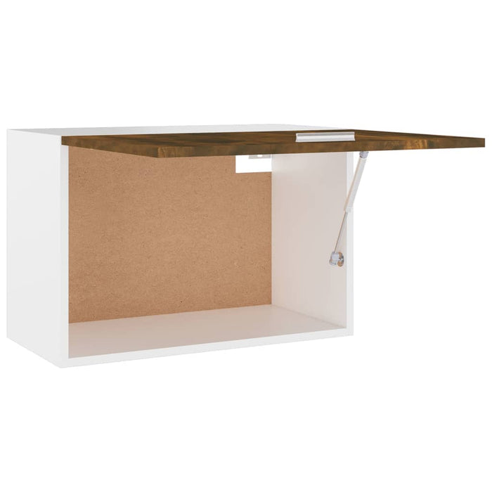 Mobile Pensile Rovere Fumo 60x31x40 cm in Legno Ingegnerizzato 815591