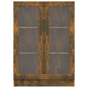 Mobile Vetrina Rovere Fumo 82,5x30,5x115cm in Legno Multistrato cod mxl 24928