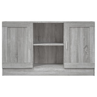 Credenza Grigio Sonoma 120x30,5x70 cm in Legno Multistrato 815625