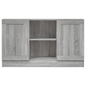 Credenza Grigio Sonoma 120x30,5x70 cm in Legno Multistrato 815625