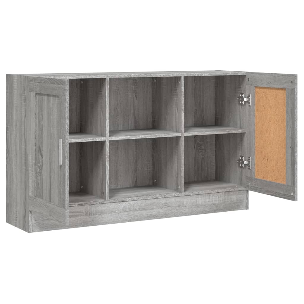 Credenza buffet cassettiera mobile contenitore organizer cucina soggiorno salonsonoma 120 x 30,5 x 70 cm pannelli compositi grigio 02_0036282