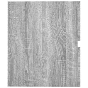 Mobile Lavabo-Armadietto da bagno Grigio Sonoma 41x38,5x45 cm in Legno Multistrato