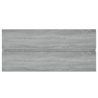 Mobile Lavabo Grigio Sonoma 100x38,5x45 cm in Legno Multistrato cod mxl 25360