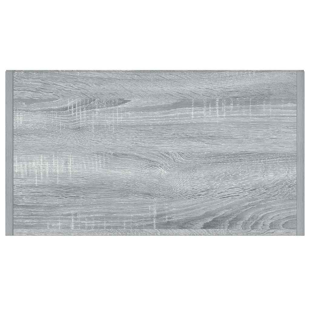 Armadietto Bagno Grigio Sonoma 60x33x80 cm in Legno tecnico 815664