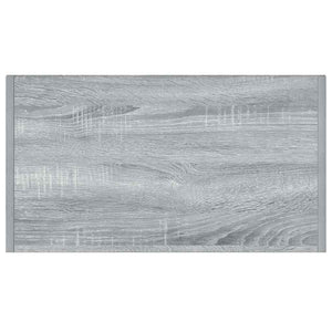 Armadietto Bagno Grigio Sonoma 60x33x80 cm in Legno tecnico 815664