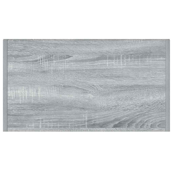 Armadietto Bagno Grigio Sonoma 60x33x80 cm in Legno tecnico 815664