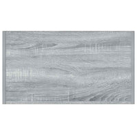 Armadietto Bagno Grigio Sonoma 60x33x80 cm in Legno Multistrato
