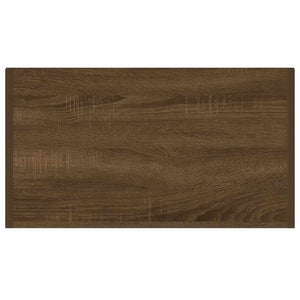 Armadietto Bagno Rovere Marrone 60x33x80 cm Legno tecnico 815665