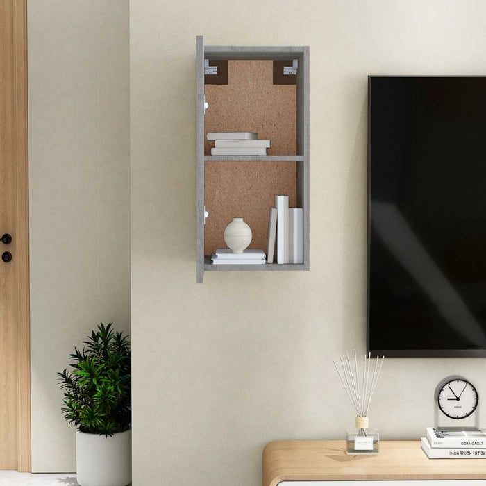 Mobile TV Grigio Sonoma 30,5x30x60 cm in Legno Multistrato
