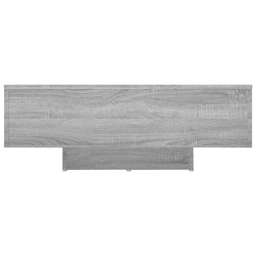Tavolino da Salotto-Tavolino da soggiorno-Tavolo Grigio Sonoma 85x55x31 cm Legno Multistrato
