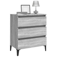 Credenza Grigio Sonoma 60x35x69 cm in Legno Multistrato cod mxl 19431
