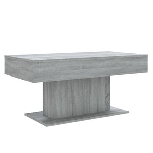 Tavolino da Salotto Grigio Sonoma 96x50x45 cm Legno Multistrato 815835