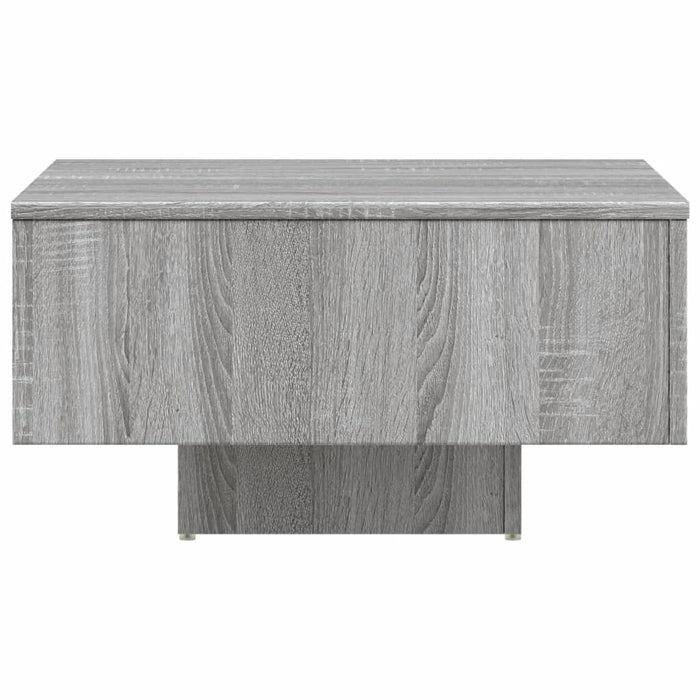 Tavolino Salotto-Tavolino da Soggiorno Grigio Sonoma 60x60x31,5 cm Legno Multistrato