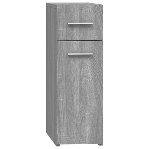 Mobile Farmacia Grigio Sonoma 20x45,5x60 cm Legno Multistrato 815865