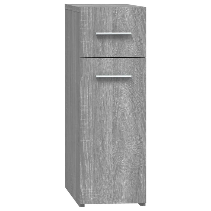 Mobile Farmacia Grigio Sonoma 20x45,5x60 cm Legno Multistrato 815865