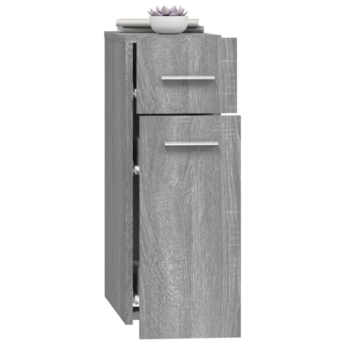 Mobile Farmacia Grigio Sonoma 20x45,5x60 cm Legno Multistrato cod mxl 41813