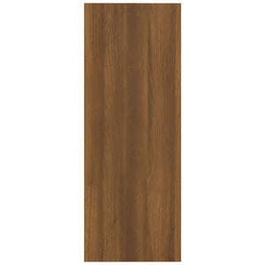 Tavolino Consolle-Tavolino da soggiorno-Tavolo Rovere Marrone 105x30x80 cm Legno Multistrato