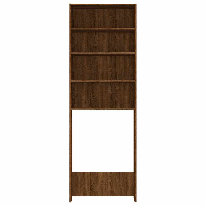 Mobile per Lavatrice Rovere Marrone 64x24x190 cm cod mxl 75935