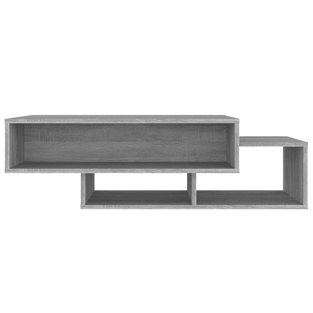 Tavolino da Salotto Grigio Sonoma 105x55x32cm Legno Multistrato 815982