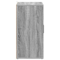 Scarpiera Grigio Sonoma 60x35x70 cm in Legno Multistrato 816009