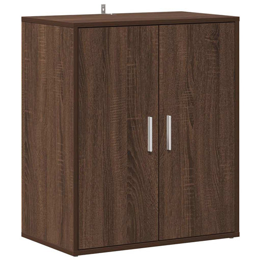 Scarpiera Rovere Marrone 60x35x70 cm in Legno Multistrato 816010