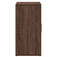 Scarpiera Rovere Marrone 60x35x70 cm in Legno Multistrato 816010