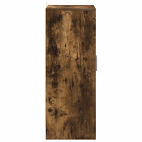 Scarpiera Rovere Fumo 60x35x92 cm in Legno Multistrato 816011