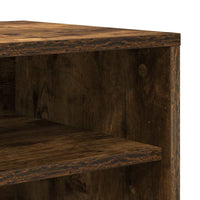 Scarpiera Rovere Fumo 60x35x70 cm in Legno Multistrato 816014