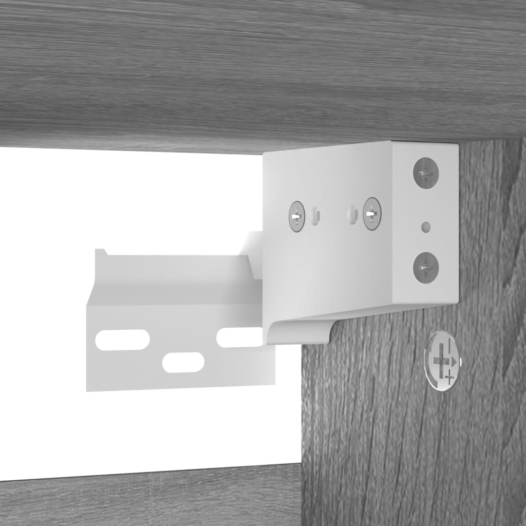 Scarpiera Sonoma 60 x 35 x 70 cm in legno ingegnerizzato grigio 02_0043429