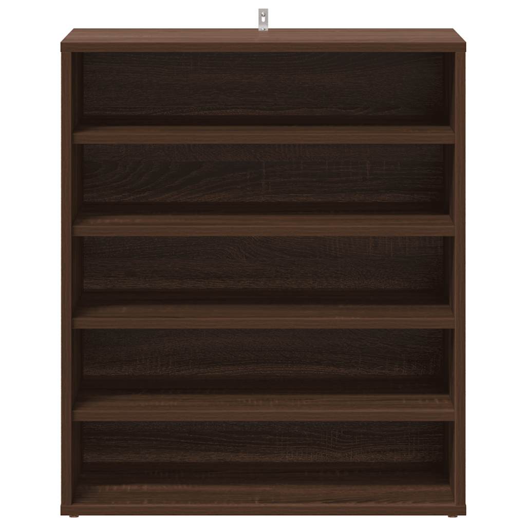 Scarpiera Rovere Marrone 60x35x70 cm in Legno Multistrato cod mxl 49488