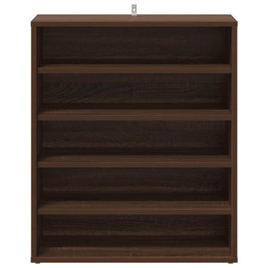 Scarpiera Rovere Marrone 60x35x70 cm in Legno Multistrato cod mxl 49488
