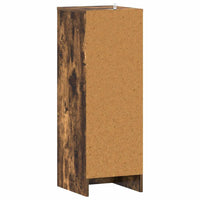 Scarpiera Rovere Fumo 32x35x92 cm in Legno Multistrato 816017