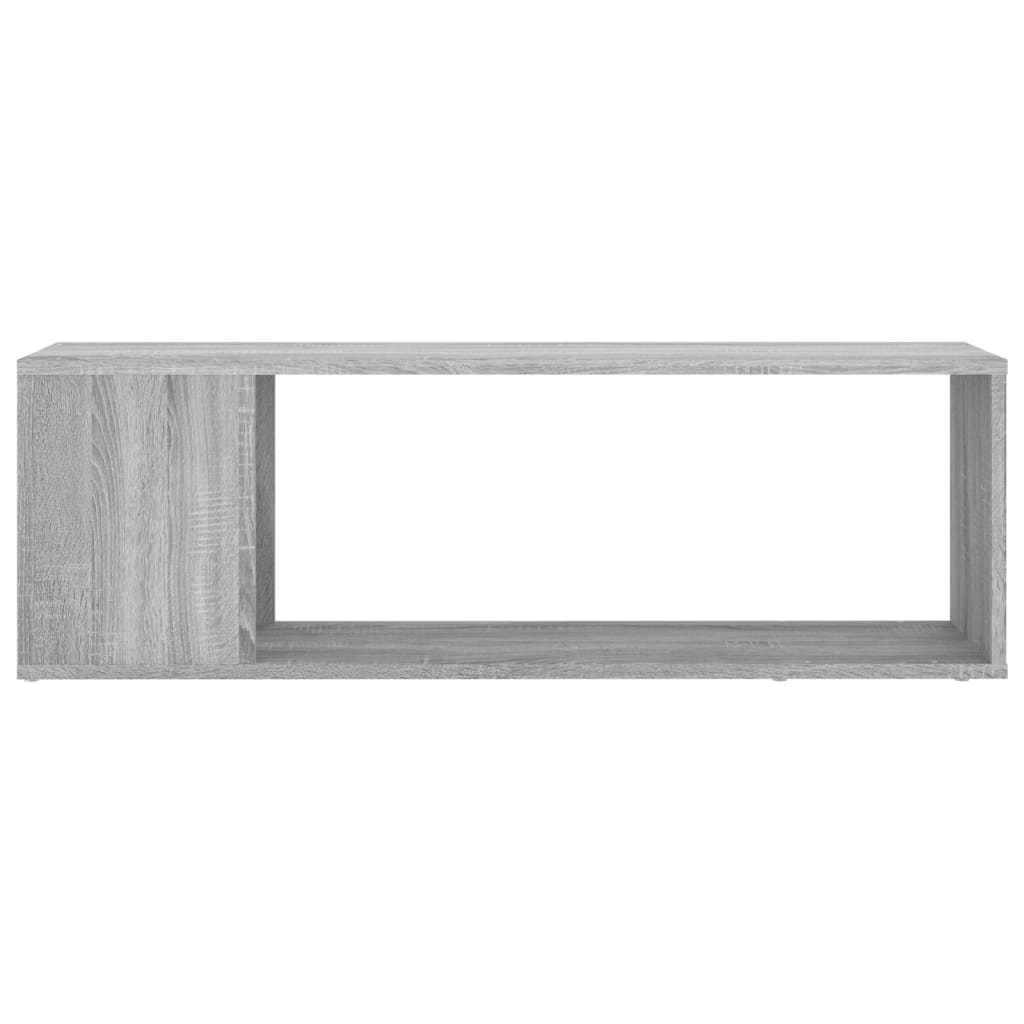 Mobile TV-Credenza TV-Console TV Grigio Sonoma 100x24x32 cm in Legno Multistrato