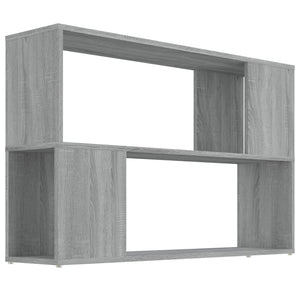 Libreria Grigio Sonoma 100x24x63 cm in Legno Multistrato cod mxl 23391