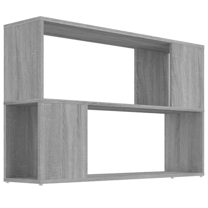 Libreria Grigio Sonoma 100x24x63 cm in Legno Multistrato cod mxl 23391