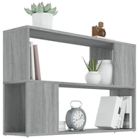 Libreria Grigio Sonoma 100x24x63 cm in Legno Multistrato cod mxl 23391