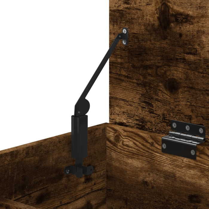 Scarpiera Rovere Fumo 60x30x45 cm in Legno Multistrato 816050