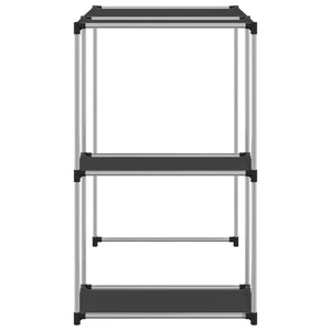 Rastrelliera per Lavatrice Nera 87x55x90,5 cm Ferro 343145