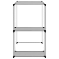 Rastrelliera per Lavatrice Grigia 87x55x90,5 cm Ferro 343146