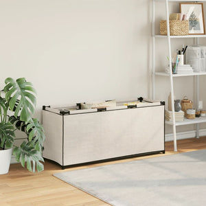 Gabbia per Piccoli Animali Crema 105x34,5x45 cm in Tessuto