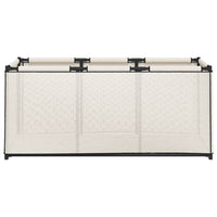 Gabbia per Piccoli Animali Crema 105x34,5x45 cm in Tessuto