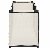 Gabbia per Piccoli Animali Crema 105x34,5x45 cm in Tessuto