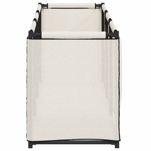 Gabbia per Piccoli Animali Crema 105x34,5x45 cm in Tessuto