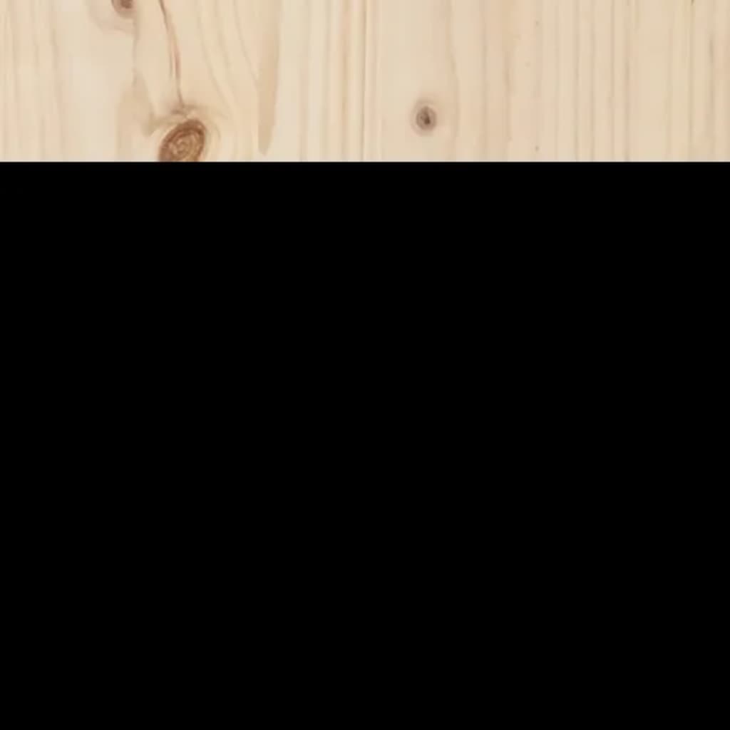 Giroletto 90x190 cm Single in Legno Massello 3100554